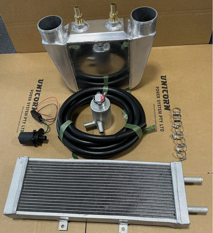 Air to Liquid Heat Exchanger Air to Water Intercooler kit 1000hp