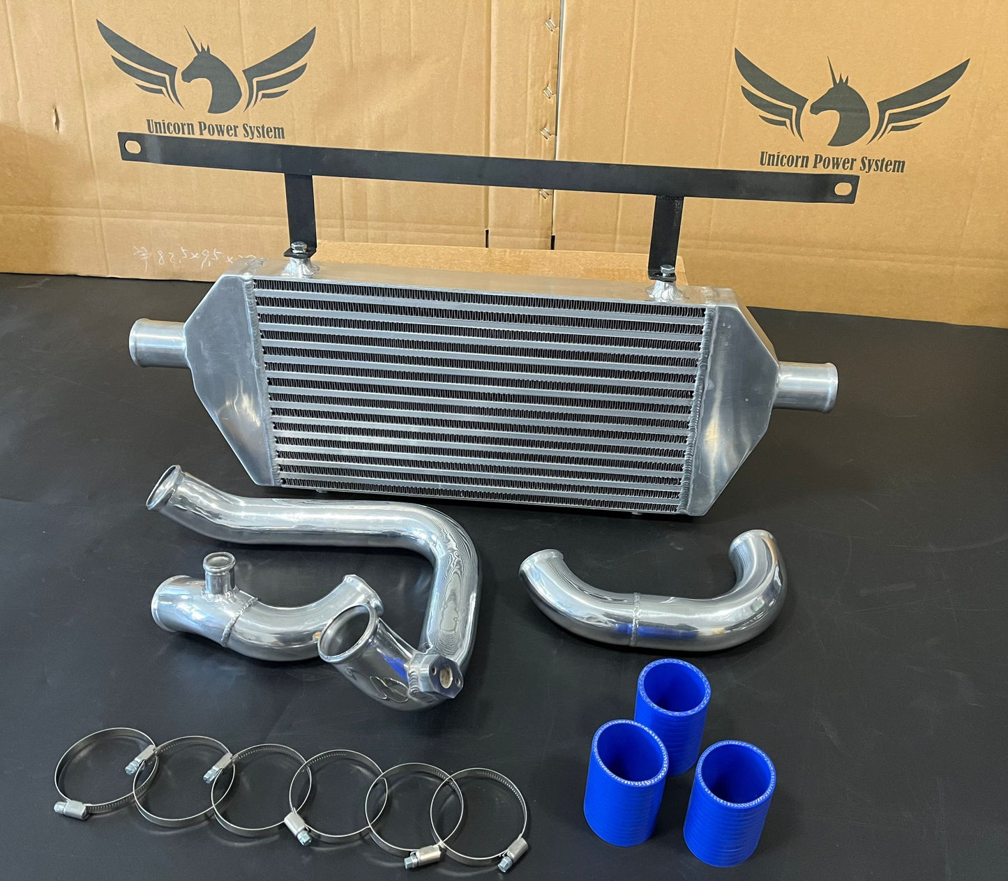 Front Mount Intercooler Kit FMIC For Audi A4 B5 1.8T 1996–2001