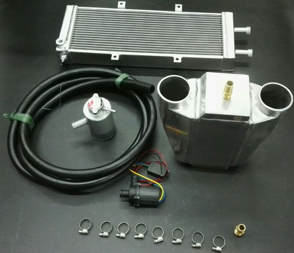 Air to Liquid Heat Exchanger Air to Water Intercooler kit 600hp