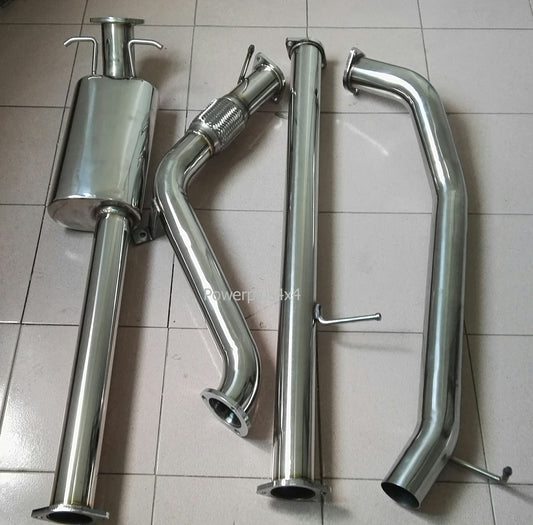 3" S/S Exhaust System Catback for Ford Ranger PX 2 / Mazda BT50 3.2L Turbo 12-16