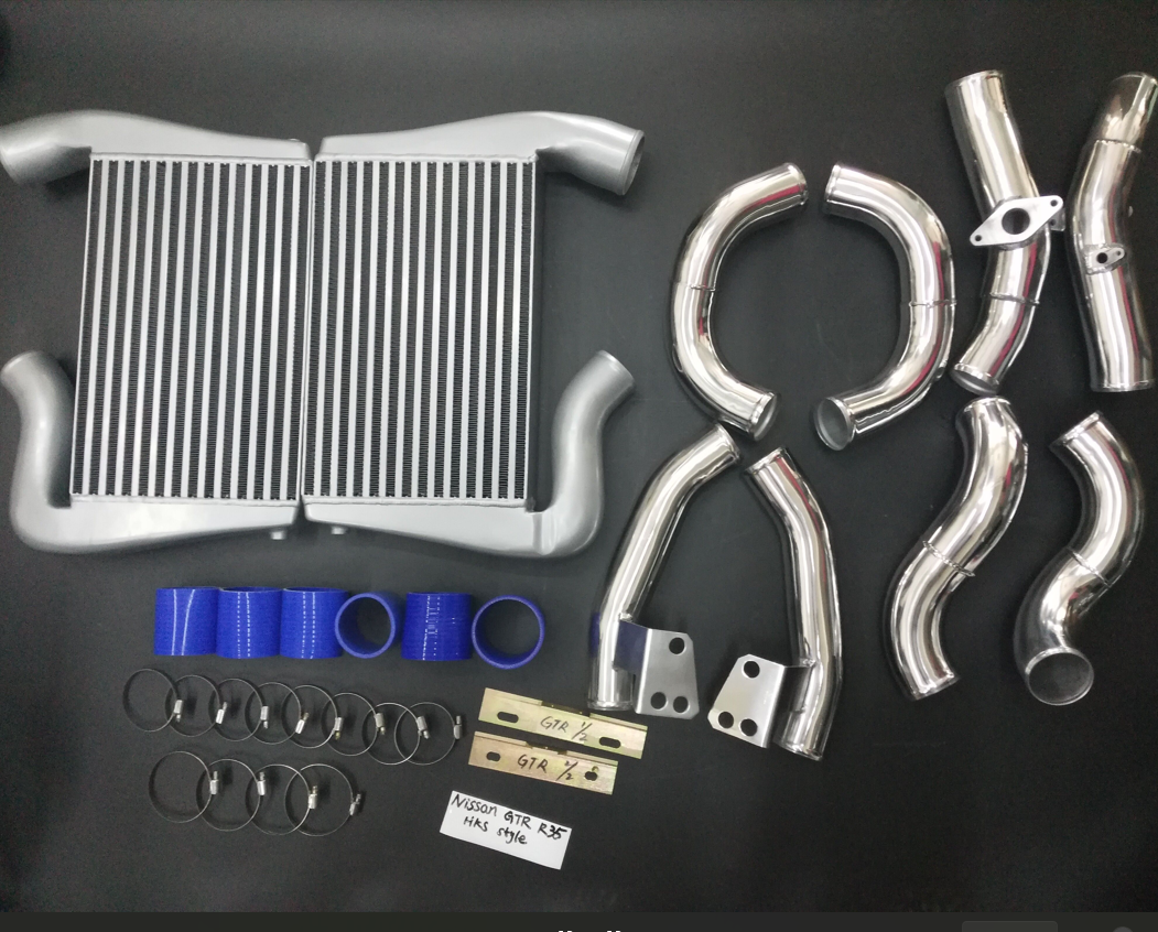 Upgraded High Performance Twin intercooler kit for Nissan GTR R35 VR38DETT
