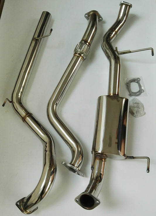 3" S/S exhaust system for Toyota Landcruiser 100 HDJ100 4.2L 1HDFTE CT26 Turbo