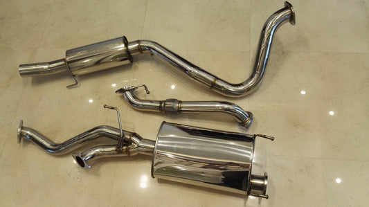 S/S Exhaust System Catback Set for Landcruiser 100 UZJ100 V8 4.7L Petrol