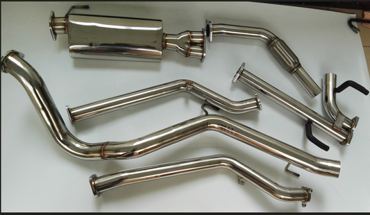 3 Inch Full Exhaust With Pipe and muffler For 200 Series Landcruiser V8 Wagon