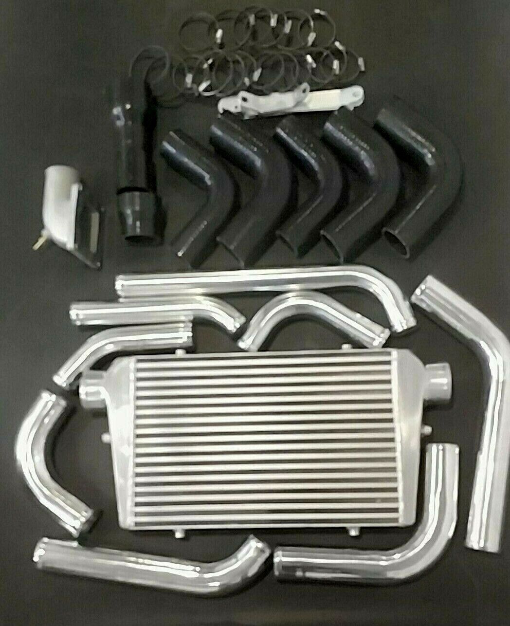 Front Mount Intercooler Kit for Toyota Landcruiser 80 series 1HDFT 24 Valve