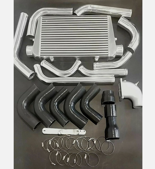 Front Mount Intercooler Kit for Toyota Landcruiser 80 series 1HDT 1HZ HDJ80 Turbo