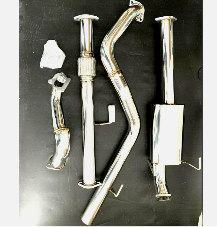 3" Stainless Steel Exhaust System Catback for Hilux Surf KZN185 1KZ-TE 3.0L TD