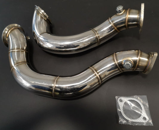 3" Exhaust downpipe fits BMW N54 135I 335I E82 E90 E92 Twin turbo
