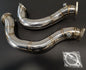 3" Exhaust downpipe fits BMW N54 135I 335I E82 E90 E92 Twin turbo